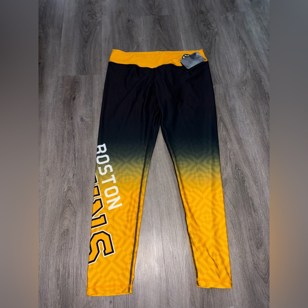 NHL | Boston Bruins Black Leggings (NWT)